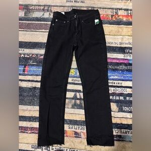 GAP Vintage Slim mid rise Black Jeans 4 short